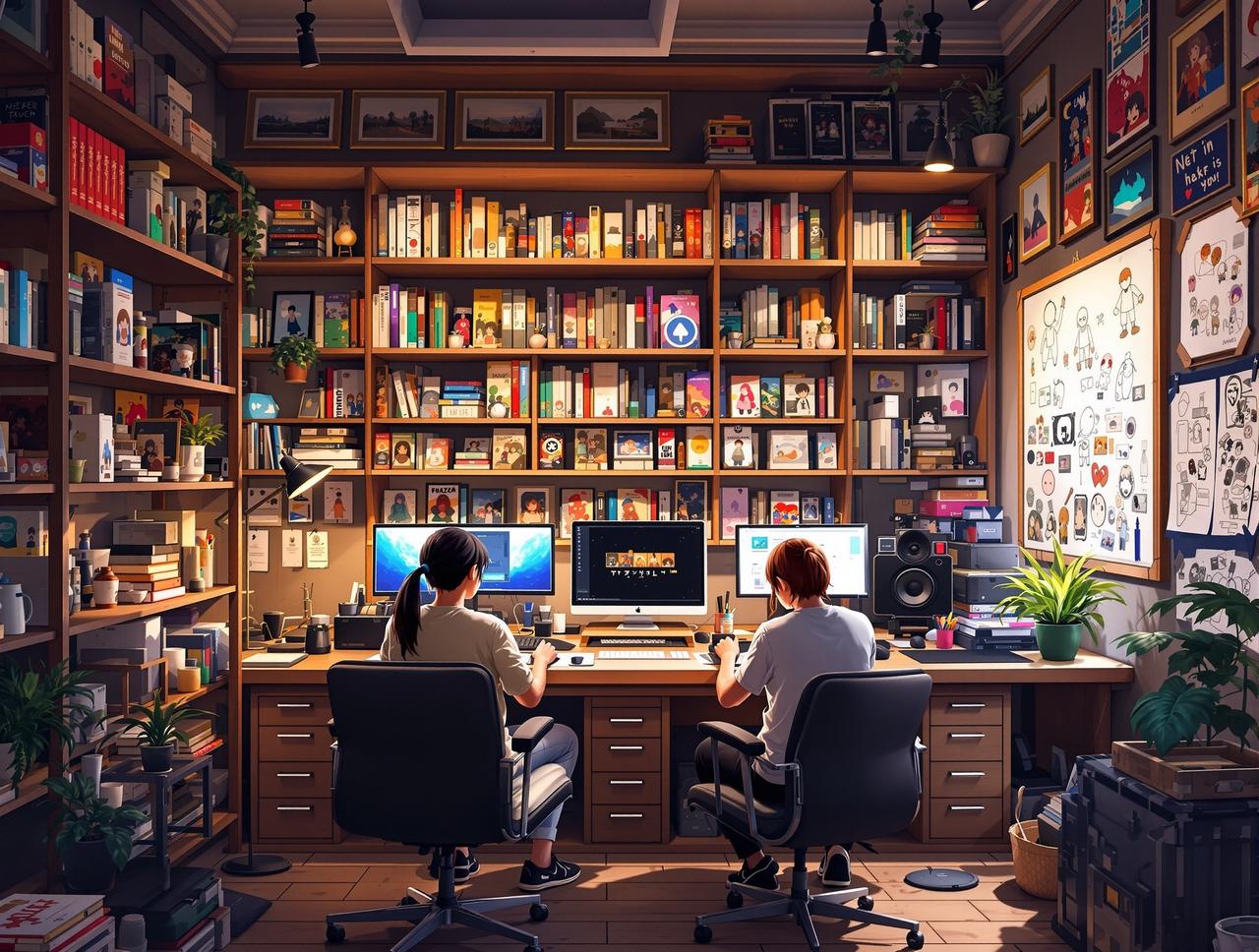 在线看短剧品牌故事 - 动漫创作工作室